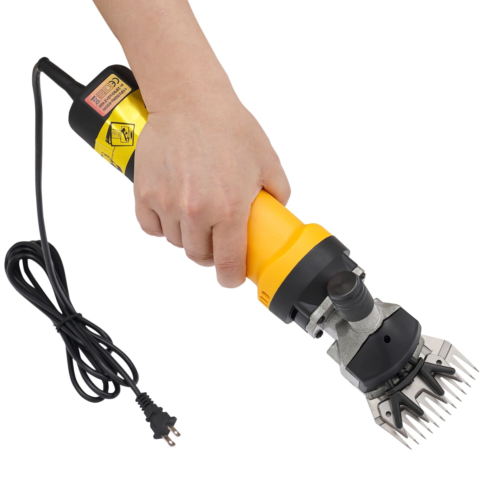 Aiqidi 690W Electric Carpet Trimmer Rug Tufting Carver Kit Clippers Low Noise Carpet Carving Making Cleaning Tool 6 Adjustable Speed with Carrying Case 2800RPM