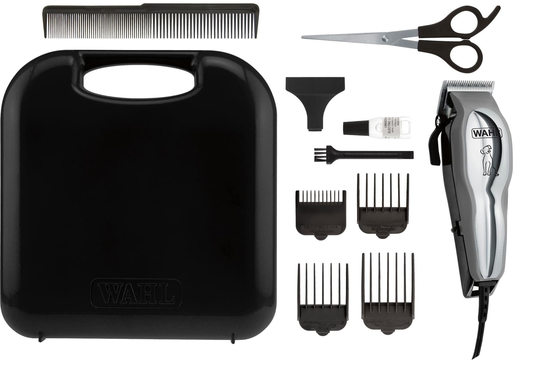 11 piece deluxe pet clipper grooming kit
