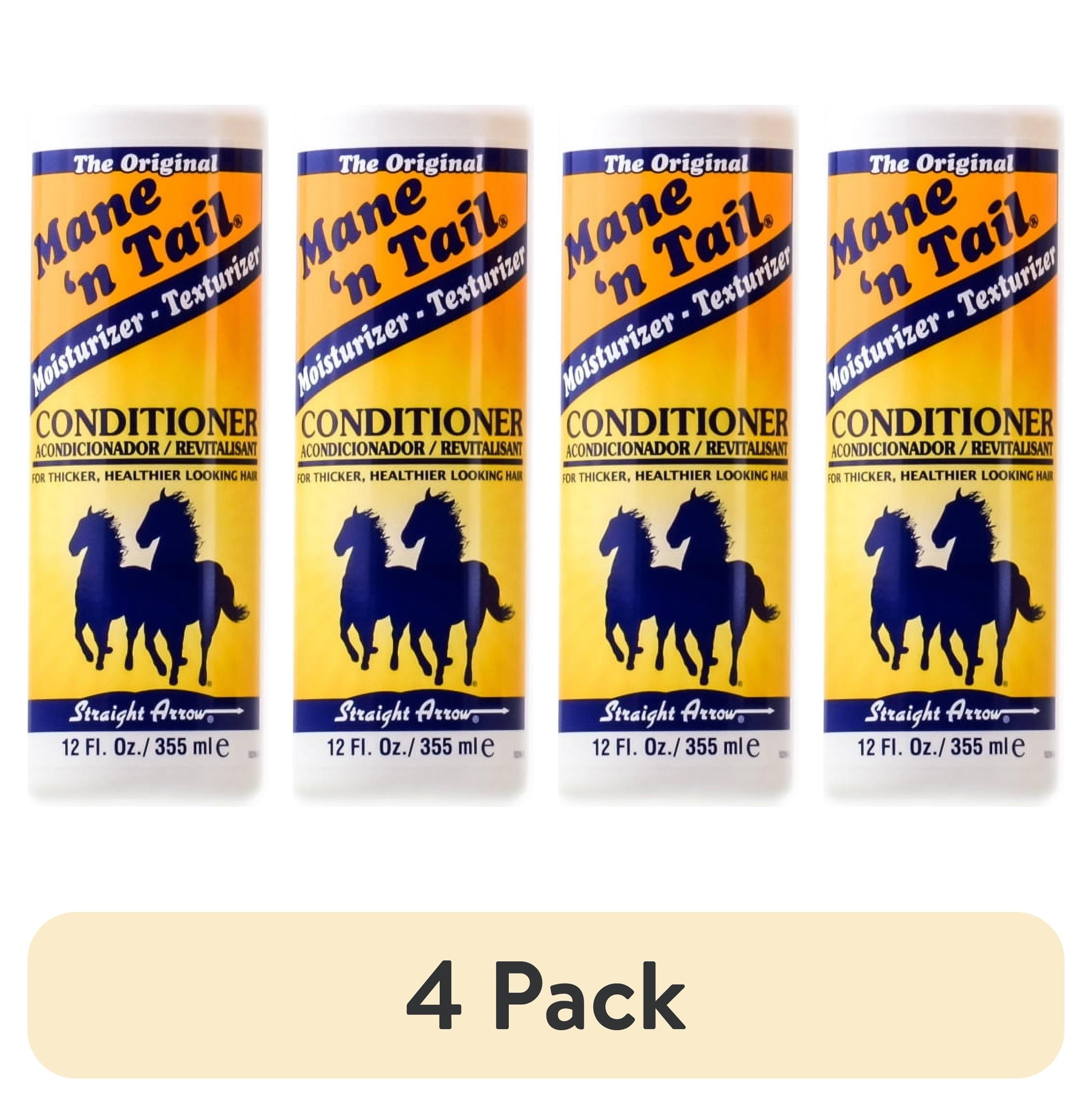 (4 pack) Mane 'n Tail Original Formula Conditioner 12 oz Liquid – Strengthens, Moisturizes & Helps Prevent Breakage for a Healthier, Longer Mane and Tail