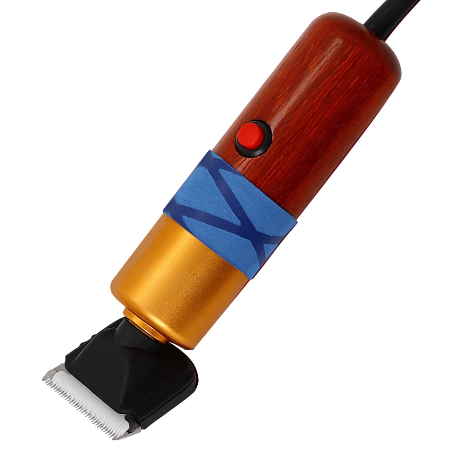 200W Dog Grooming Shears, Electric Groomer Shaver Set with 2 Length Guards and Carry Box for Dogs Cats & Sheep