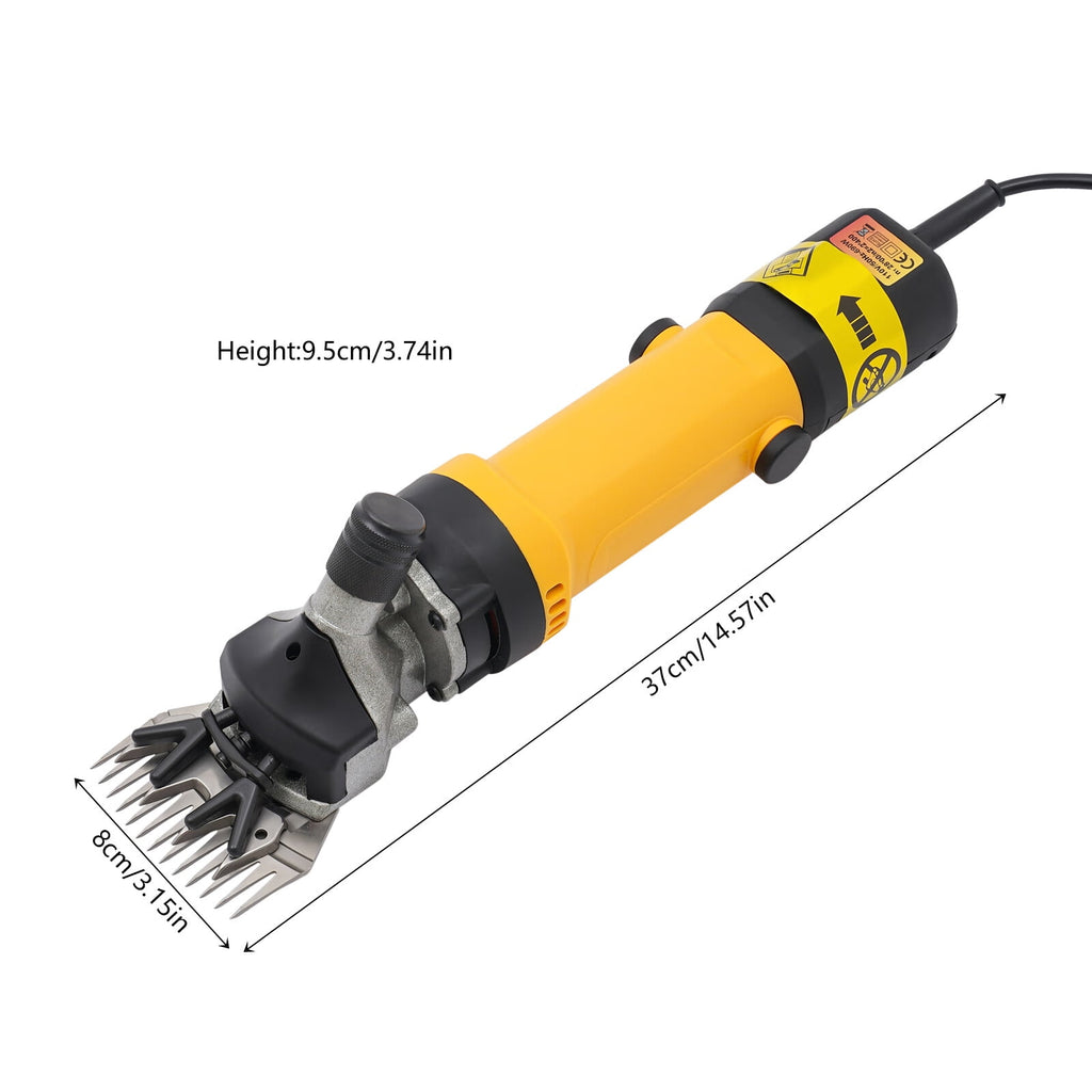 Aiqidi 690W Electric Carpet Trimmer Rug Tufting Carver Kit Clippers Low Noise Carpet Carving Making Cleaning Tool 6 Adjustable Speed with Carrying Case 2800RPM