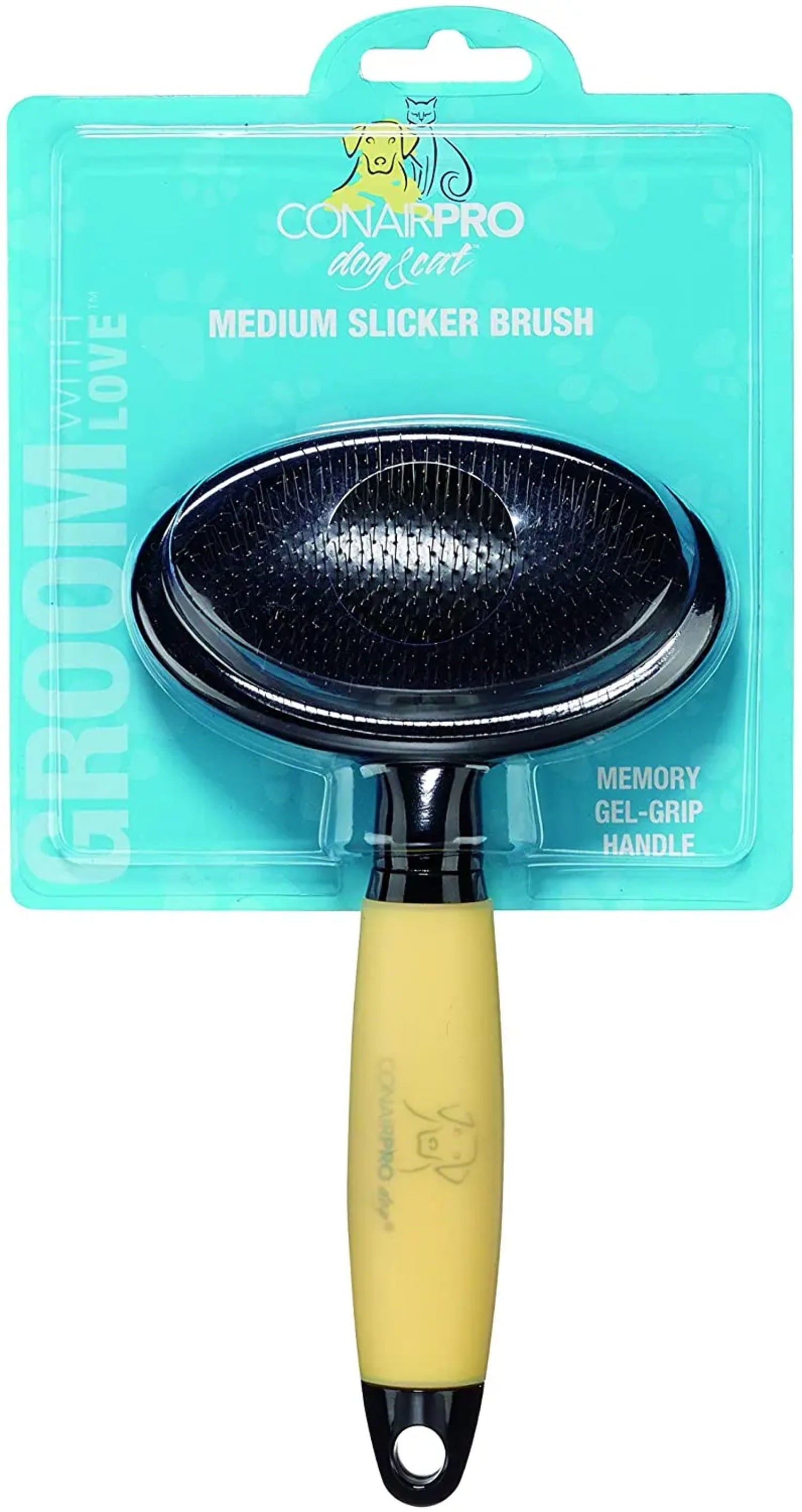 ConairPro Black None Dog Slicker Brush, 1 pk