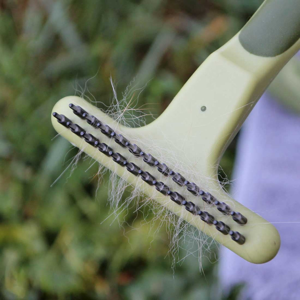Coastal - Safari - Dog Undercoat Rakes, Double Row, Small - Single Row (6.25" L x 3.5" W)