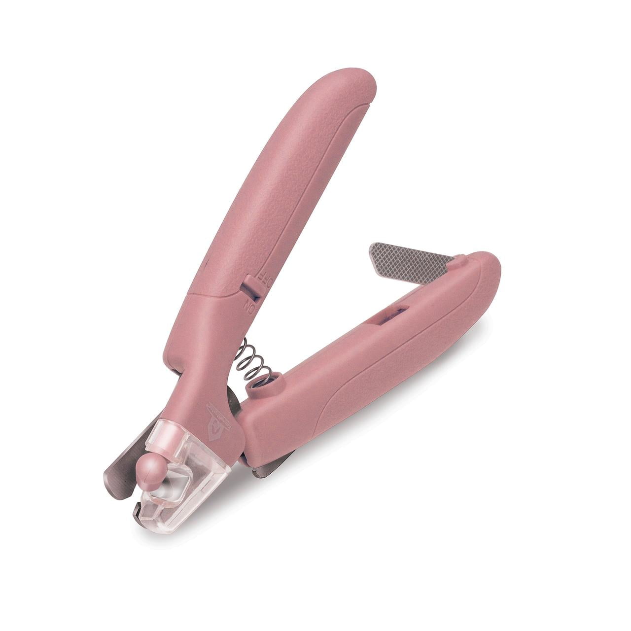 KennelMaster Pink Pet Nail Clipper with LED Light