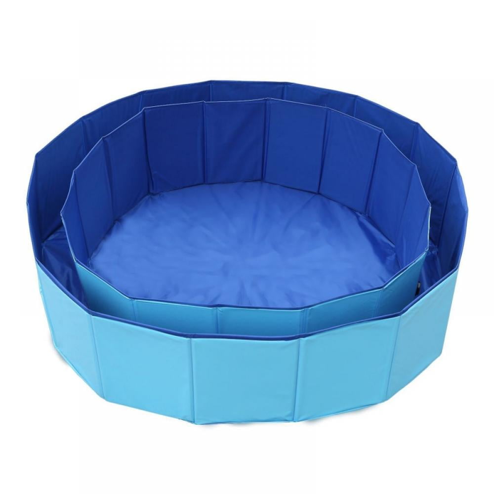 Ardorlove Foldable PVC Swimming Pool, Collapsible Dog Bathing Tub, 30cm/11.81" to 80cm/31.5"